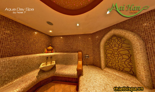 Phòng xông hơi ướt xây 